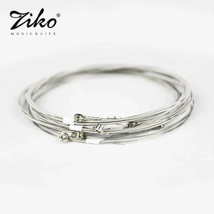 10 jeux de cordes de guitare électrique série Ziko DN, noyau Hexagonal, enroulement en alliage nickelé 009-042/010-046, vente en gros
