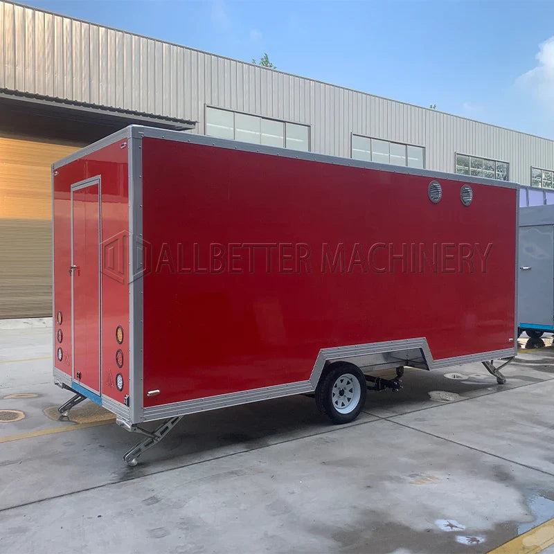 Allbetter Mobile Food Coffee Cart Ice Cream Trailer DOT Concession Trailer Restaurant Food Truck with Full Kitchen for Sale