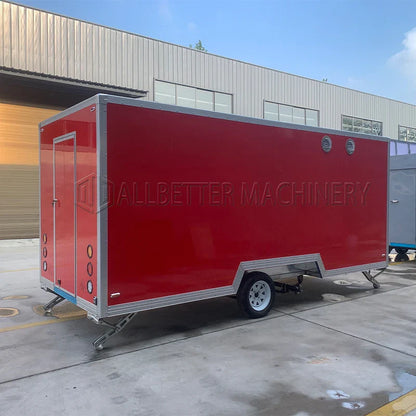 Allbetter Mobile Food Coffee Cart Ice Cream Trailer DOT Concession Trailer Restaurant Food Truck with Full Kitchen for Sale