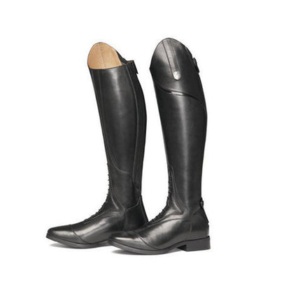 Women's Equestrian Boots Leather Knee High Shoes Vintage Horse Riding Boots Autumn Winter Mountain Riding Boots Botas Mujer