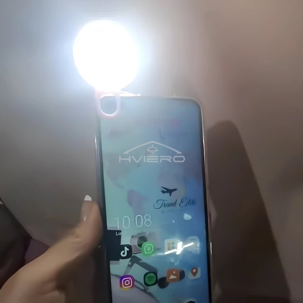 Anneau lumineux Led pour Selfie, Rechargeable par USB, lumières de remplissage, luminosité chaude et froide réglable, pour appareil Photo, vidéo, accessoires de Streaming en direct