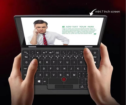 7 Inch Mini Laptop 16G 1TB N95 Notebook IPS Touch Screen Portable Netbook Win 11 Pro Mini PC Micro Computer Bluetooth 4.2