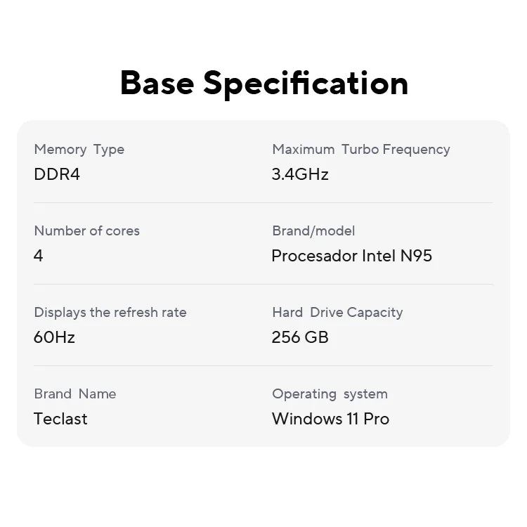 TECLAST F16Pro Laptop 15.6 inch, 16GB RAM 512GB SSD Computers, for Intel N95 CPU, IPS FHD 1080P Screen, WiFi 6, BT 5.0, USB3.2, Backlit Keyboard, 38000mWh