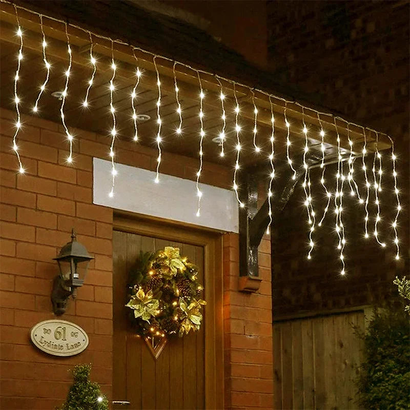 8 Modes USB bâton de glace lumière chaîne fête de mariage lumière LED guirlande intérieure maison festival fête jardin chambre rideau décoration