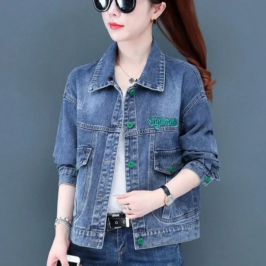 Manteau de cow-boy pour femme, court, décontracté, petite veste en jean, offres originales, vêtements de cow-girl, modèles tendance 2025