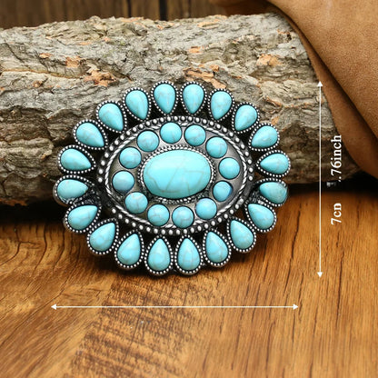 Ceinture ajustable en cuir style cowboy western, style punk, estampage en alliage, boucle de ceinture rétro américaine pour homme, accessoire de mode