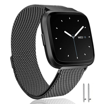 Metal Loop Strap For Fitbit Versa 2 Lite Sense Band Wrist  Replacement Magnetic Bracelet For fit bit versa 3 4 blaze Watchband