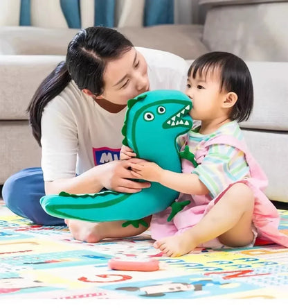 Peppa Pig Mr. Dinosaur of George Pig Two-sided Plush Stuffed Kawaii Doll  Home Room Decoration Holiday Birthday Kids Toy Gift