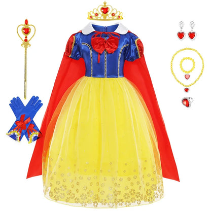 Costume de princesse pour bébé fille, robe de soirée, robe de bal, déguisements de princesse pour carnaval, Halloween