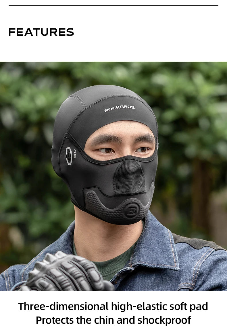 ROCKBROS - Cagoule de cyclisme d'été cool, protection UV, écharpe de randonnée, chapeau en soie glacée, couvre-visage, doublure de casque de vélo de sport