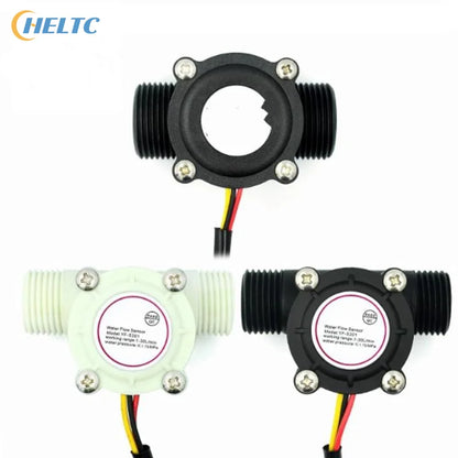 1 pièces en plastique DC 5-18V débitmètre Hall capteur de débit contrôle de l'eau capteur de débit liquide interrupteur 1-30L/min 1.75MPa 12V capteur de débit d'eau