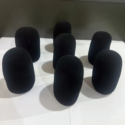 Wireless Handheld Microphone Covers  Windproof Anti-Saliva and Washable Sponge Foam Cover for Most Microphone Mic Cap