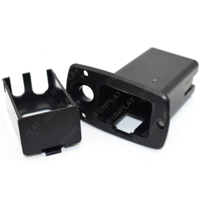 10 pièces pièces de guitare 9V support de boîtier de batterie boîte de couverture pour guitare acoustique basse micro actif noir