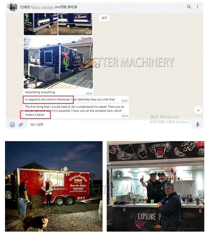 Allbetter Custom Small Food Trailer Concession Mobile Food Truck Catering Truck for Sale Ice Cream Cart Food Trailer