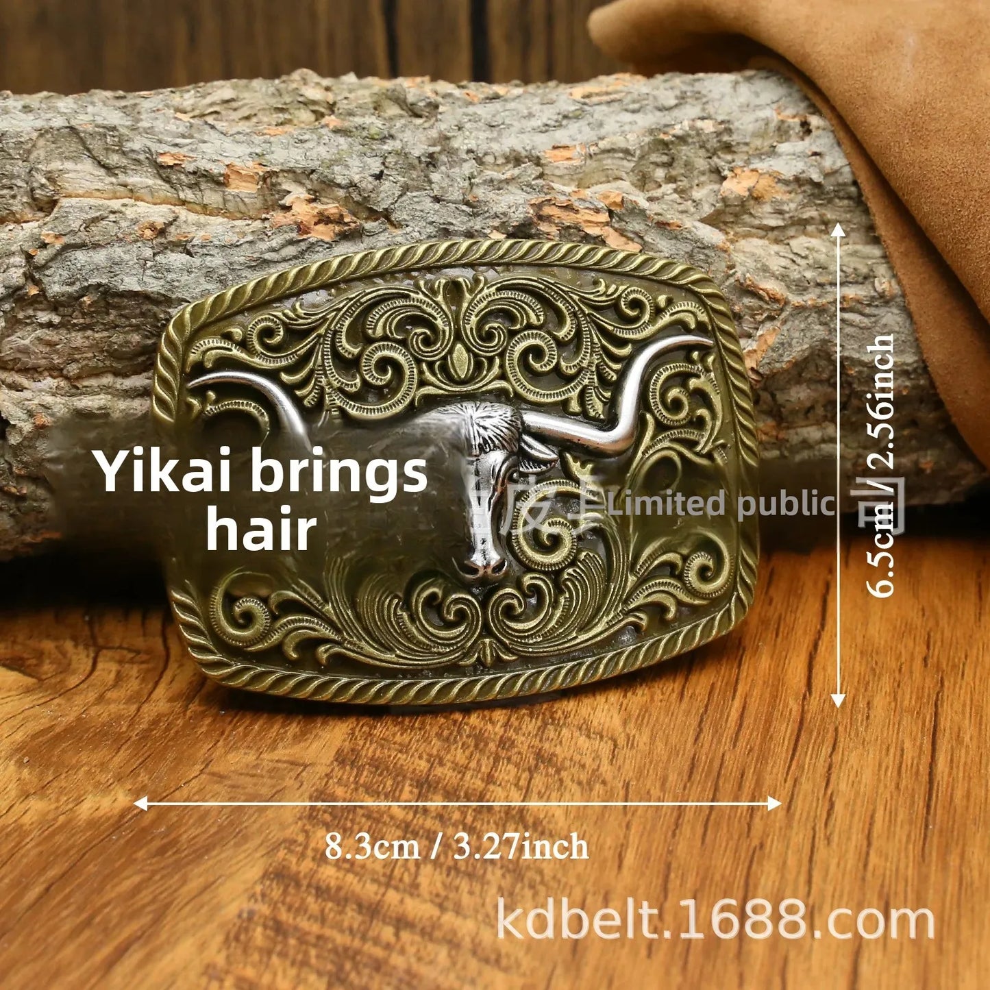 Ceinture ajustable en cuir style cowboy western, style punk, estampage en alliage, boucle de ceinture rétro américaine pour homme, accessoire de mode