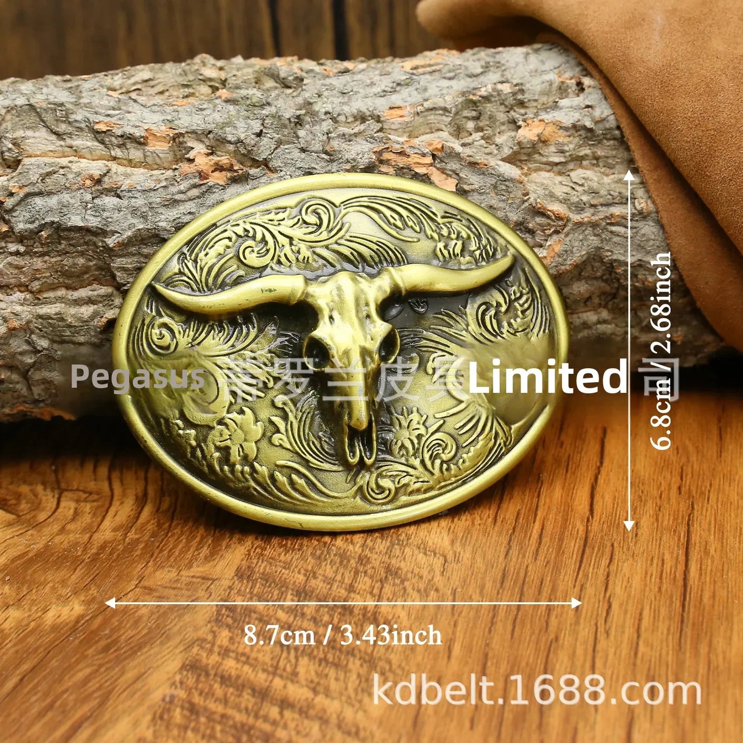 Ceinture ajustable en cuir style cowboy western, style punk, estampage en alliage, boucle de ceinture rétro américaine pour homme, accessoire de mode