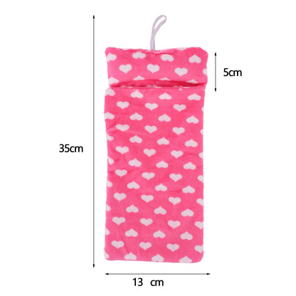 30cm&11.8Inch Doll Christmas Doll Clothes Sleeping Bags Plush Pajamas Accessories Doll Clothes 1/6 BJD Doll Girl Toy