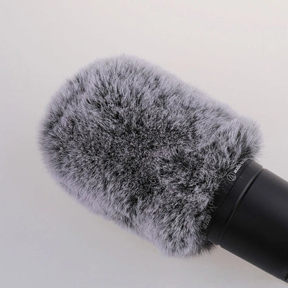 Bonnette anti-vent en fourrure pour microphone, protection anti-vent, filtre anti-pop pour microphone AT2020