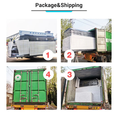 Pink Trailer for Sale New Food Truck Mobile Fast Food Cart Outdoor Kitchen Ice Cream Pizza Trailer Usa Standard