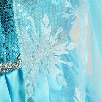 Robe de princesse pour filles, costume de Cosplay pour enfants, vêtements d'Halloween, de carnaval, d'anniversaire, costume de princesses pour enfants