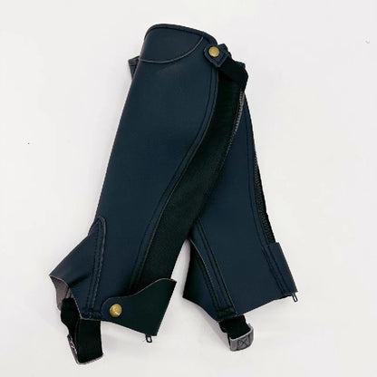 Equestrian Legging Horse Riding Equipment Pirate Knight Equestrian Boot Cover Faux Leather Gaiter Medieval Renaissance Steampunk