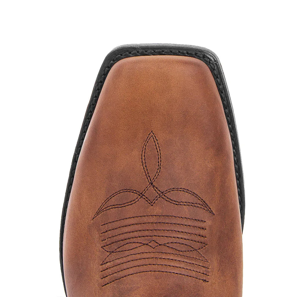 Bottes de cowboy western noires et marron en similicuir pour homme, chaussures d'hiver rétro brodées, mi-mollet, taille 48, nouvelle collection 2023