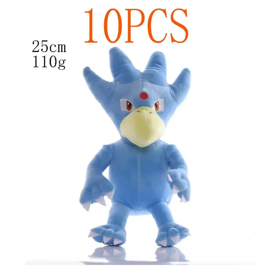 2025@@@@10PCS 20cm Pokemon Stuffed Plush Toys Kawaii Pikachu  Anime Doll Kids Birthday Kawaii Cute Soft Children Stuffed Plush