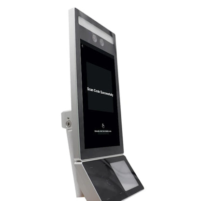 Meilleure vente qualité montage mural 8 pouces reconnaissance faciale dispositif de contrôle d'accès biométrique contrôle d'accès NFC contrôle d'accès QR