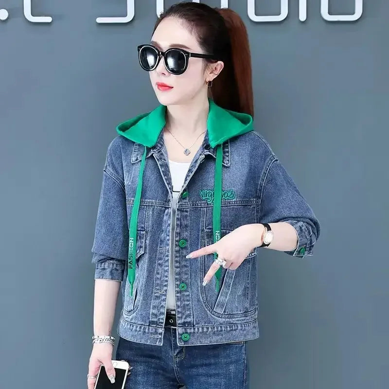 Manteau de cow-boy pour femme, court, décontracté, petite veste en jean, offres originales, vêtements de cow-girl, modèles tendance 2025