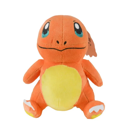 2025@@@@10PCS 20cm Pokemon Stuffed Plush Toys Kawaii Pikachu  Anime Doll Kids Birthday Kawaii Cute Soft Children Stuffed Plush