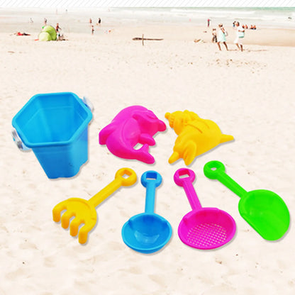 Toys For Children 7 Piece Beach Toy Sand Set Sand Play Sandpit Toy Summer Outdoor Toy Funny Gifts ??????? ??? ??????? Juguetes
