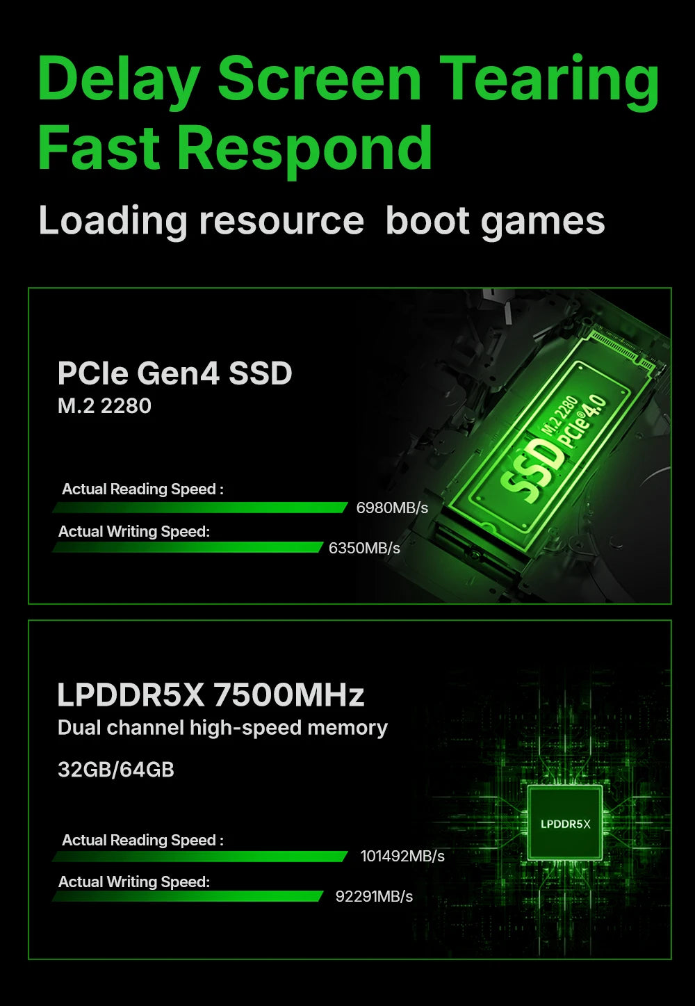 AOKZOE A1X AMD AI 9 HX 370 PC Game Console 8 Inch Native Landscape Screen Windows Handheld Laptops VRR 72.7Wh For Steam 3A Game