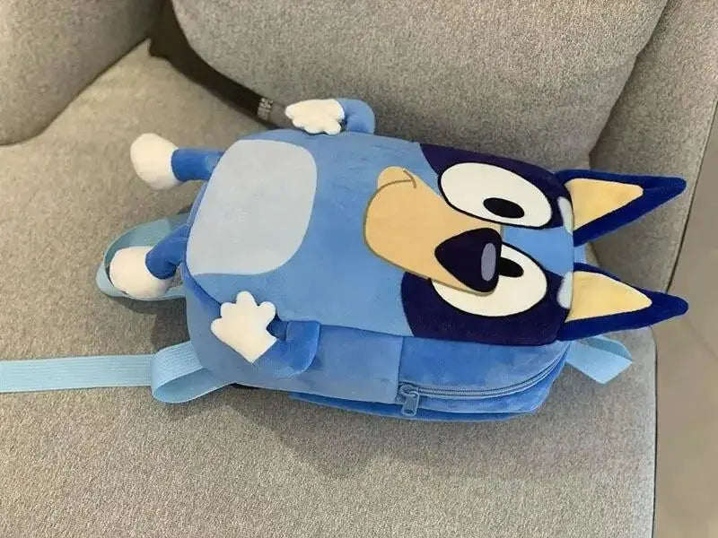 Sac à dos dessin animé  Cosplay pour enfants, cartable pour la maternelle, motif chien , Kawaii, bleu et orange, cadeaux pour enfants