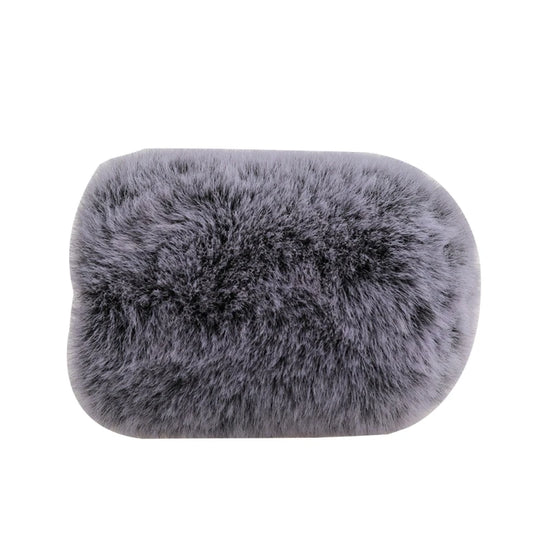 Bonnette anti-vent en fourrure pour microphone, protection anti-vent, filtre anti-pop pour microphone AT2020
