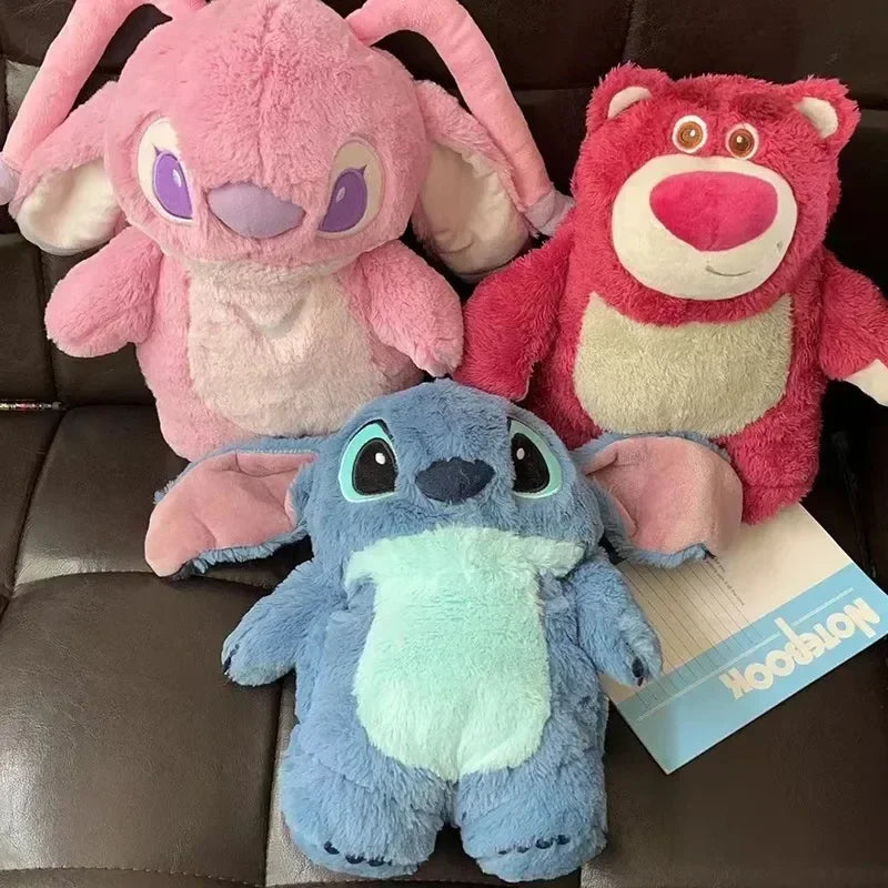 Poupée Stitchou en peluche, jouet doux, oreiller de voiture, jouet réconfortant, cadeau d'anniversaire de Noël pour enfants