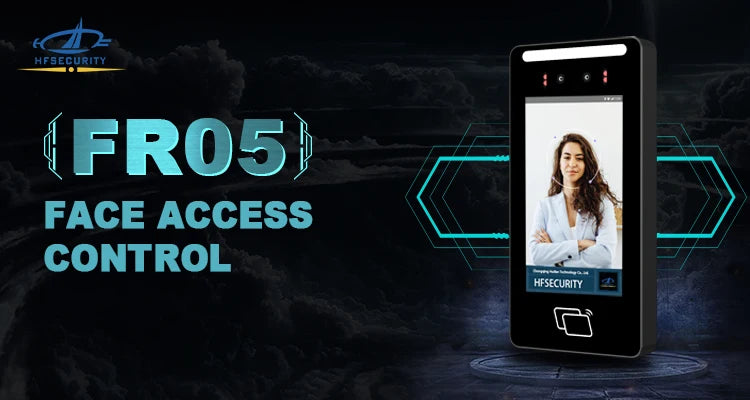 HFSecurity FR05 lecteur de carte RFID à reconnaissance faciale tout-en-un Wifi système de contrôle d'accès de présence lecteur de détection de visage