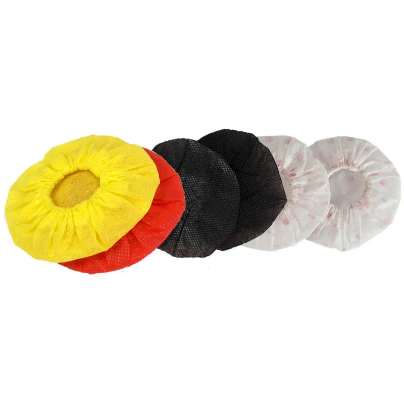 Microphone Hygiene Cover Odor Removal Disposable Disposable Non-woven Windscreen Protective Mic Pad for KTV Karaoke Supplies