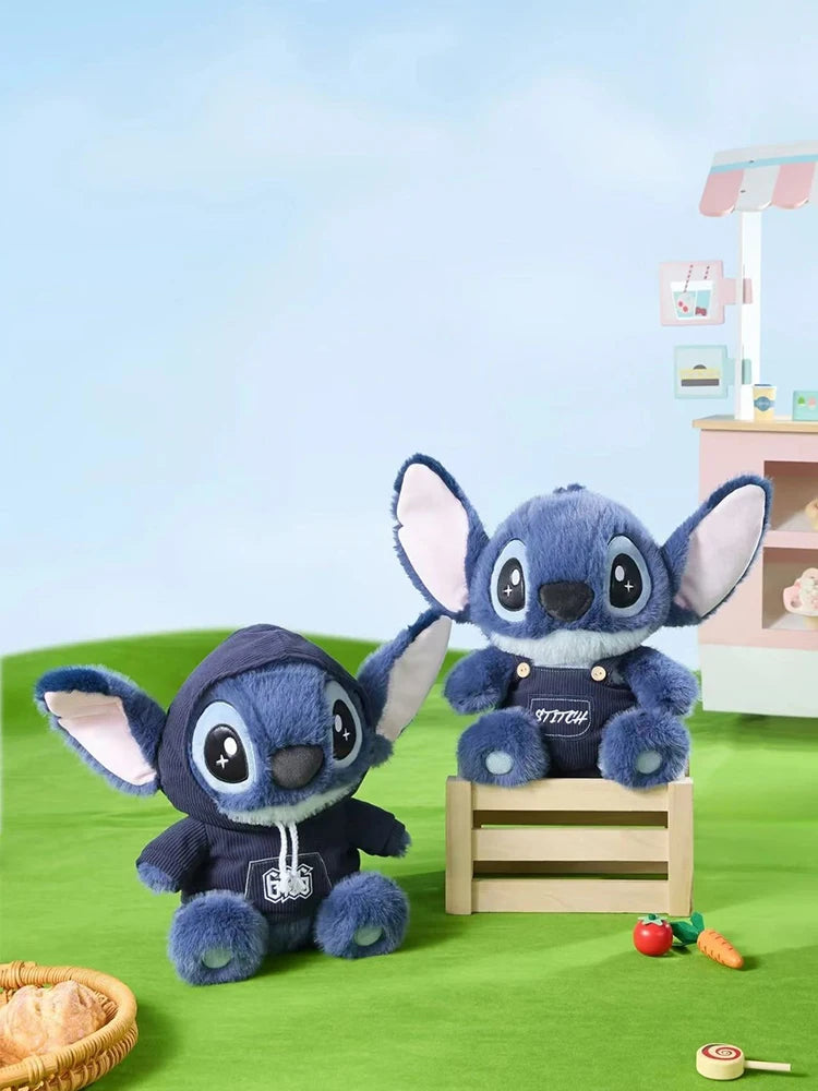 30CM Stitch Interstellar Baby Stitch Strap Pants Hoodie Wearable Plush Doll Cute Comfortable Doll Birthday Holiday Gift
