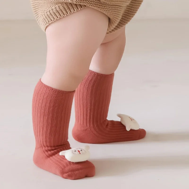 Infant Baby Socks For Boys Girls Autumn Winter Toddler Newborn Floor Anti Slip Sock With Cartoon Soft Cute Home Kids Boy Socks