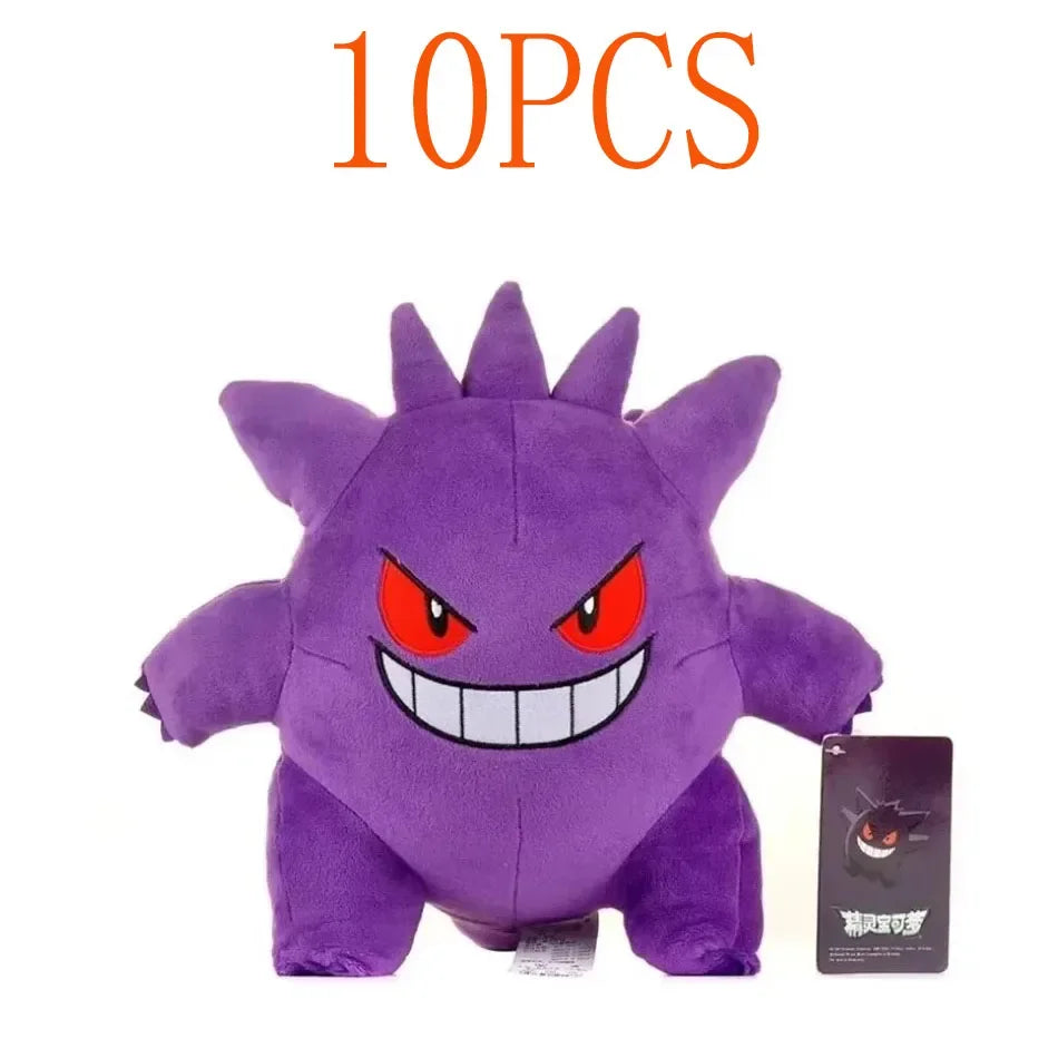 2025@@@@10PCS 20cm Pokemon Stuffed Plush Toys Kawaii Pikachu  Anime Doll Kids Birthday Kawaii Cute Soft Children Stuffed Plush