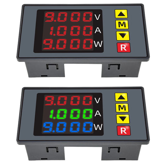 BM730 DC0-100V 10A LED voltmètre numérique module ampèremètre ampèremètre wattmètre ions détecteur Polaroid avec module de surveillance d'alarme