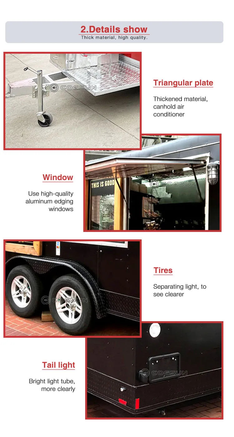 Factory Trucks Mobile BBQ Trailers For Sale Ice Cream Trucks Concession Trailers Juice Trucks Food Trailers Fully Equipped