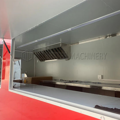 Allbetter Mobile Food Coffee Cart Ice Cream Trailer DOT Concession Trailer Restaurant Food Truck with Full Kitchen for Sale