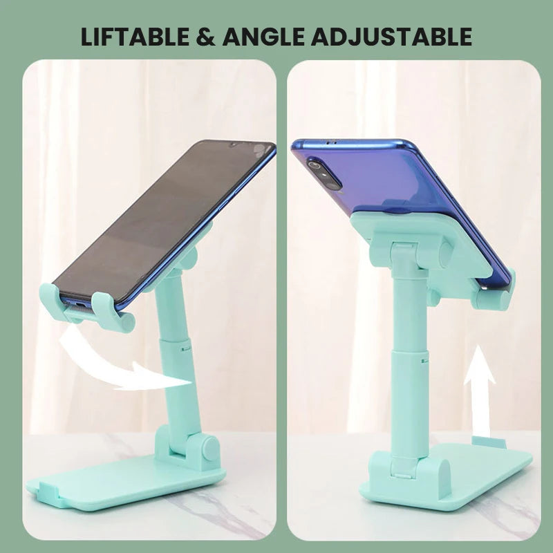 Desktop Phone Holder Stand Mobile Phone Support Adjustable Angle Height Cell Phone Stand Universal for All Smart Phones