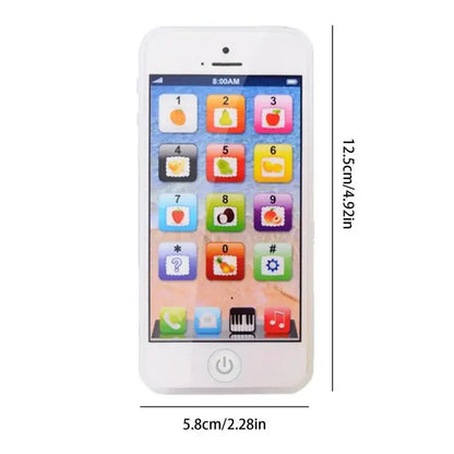 Montessori Baby Cell Phone Toys Infant Mobile Phone Model Educational Toy For Boys Girls Toddler Birthday Christmas Gift