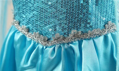 Robe de princesse pour filles, costume de Cosplay pour enfants, vêtements d'Halloween, de carnaval, d'anniversaire, costume de princesses pour enfants