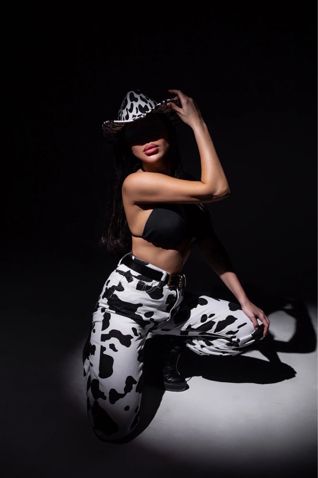 Cowboy hat various accessories cowboy hat monochrome felt hat men and women outdoor hat rider hat шляпа женская