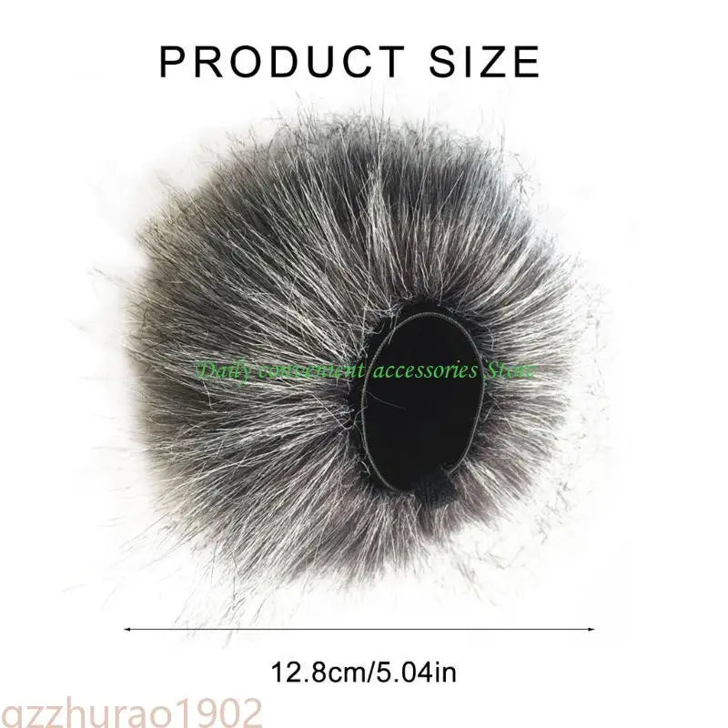 Mic Cover Wind Cover Filter Mic Furry Windscreen Muff for ZOOM H1 H4N H5 H6 Microphone Artificial Windshield