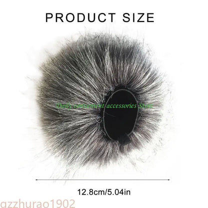 Mic Cover Wind Cover Filter Mic Furry Windscreen Muff for ZOOM H1 H4N H5 H6 Microphone Artificial Windshield