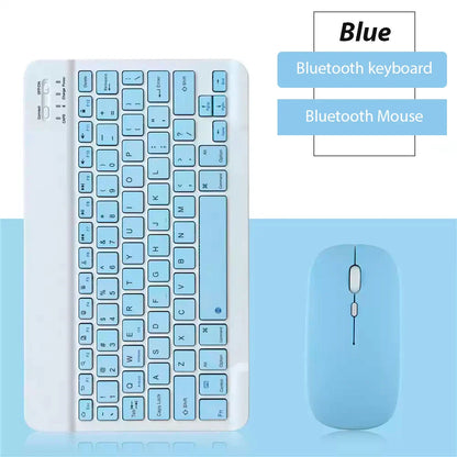 EMTRA Bluetooth Wireless Keyboard Portable Keyboard for Ipad Laptop Tablet Rechargeable Gaming Keyboard for Android IOS Windows